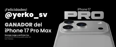 Oportunidad de ganar iPhone 17 Pro Max